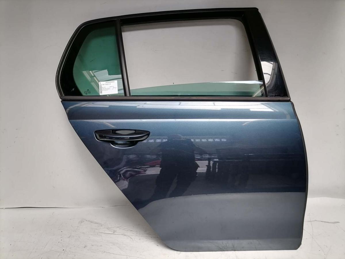 VW Golf 6 original T&uuml;r hinten rechts LC5F Blue Graphit Flie&szlig;heck Rohbau Bj.2010